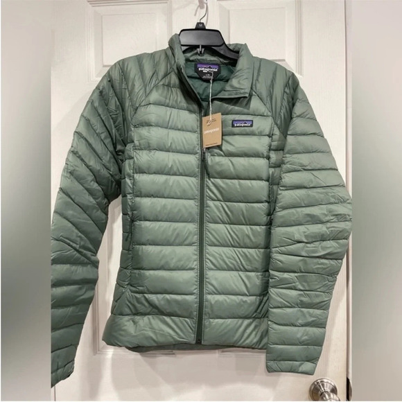 Patagonia Women’s XL Down Sweater Puffer Jacket Green NWT Puff 2 - Picture 1 of 14